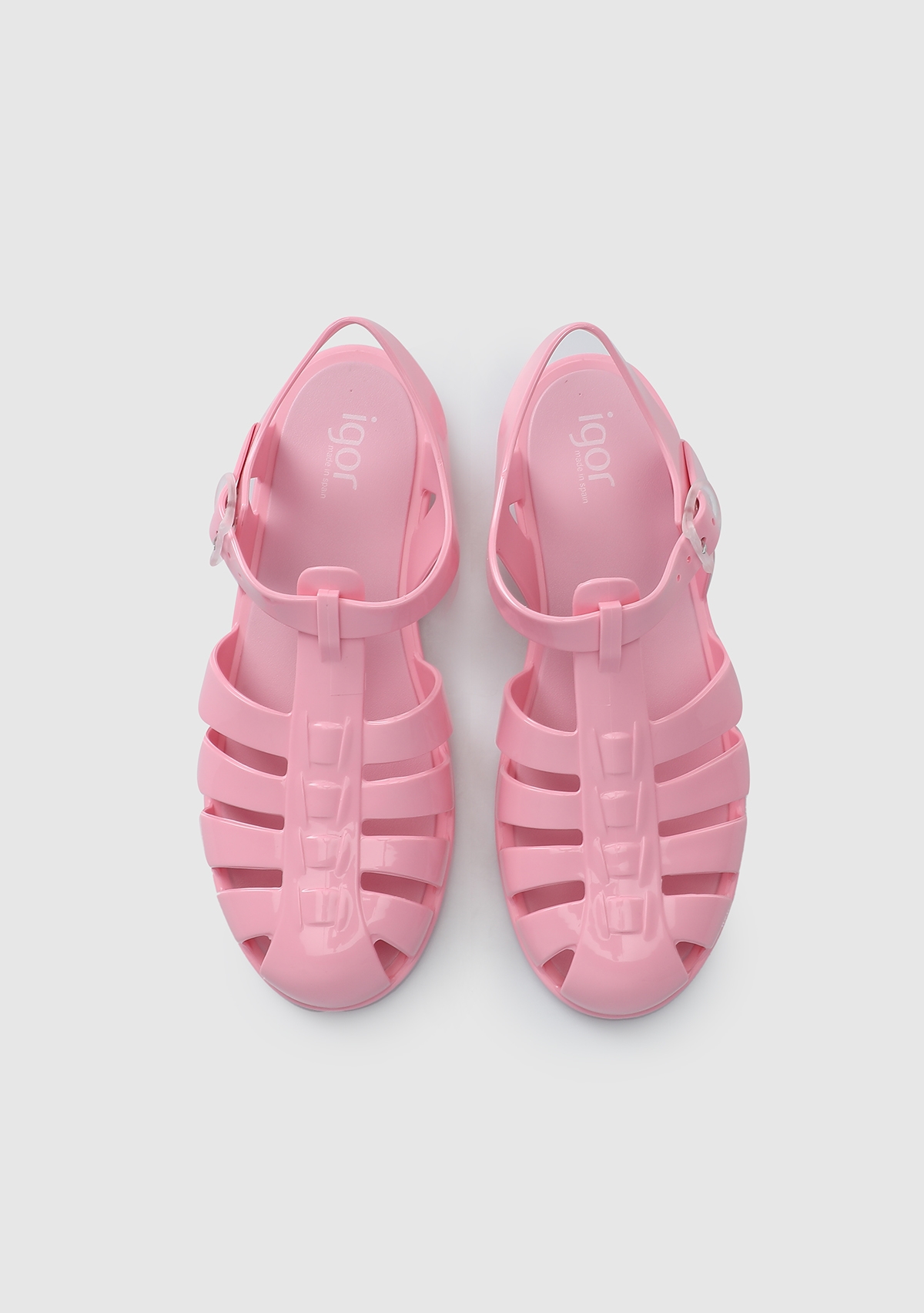 Pembe Kadın Düz Sandalet