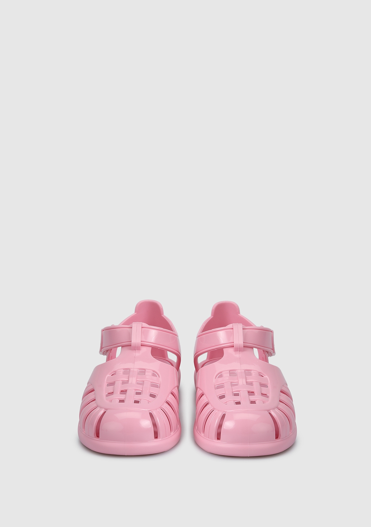 Pembe Kız Çocuk Düz Sandalet
