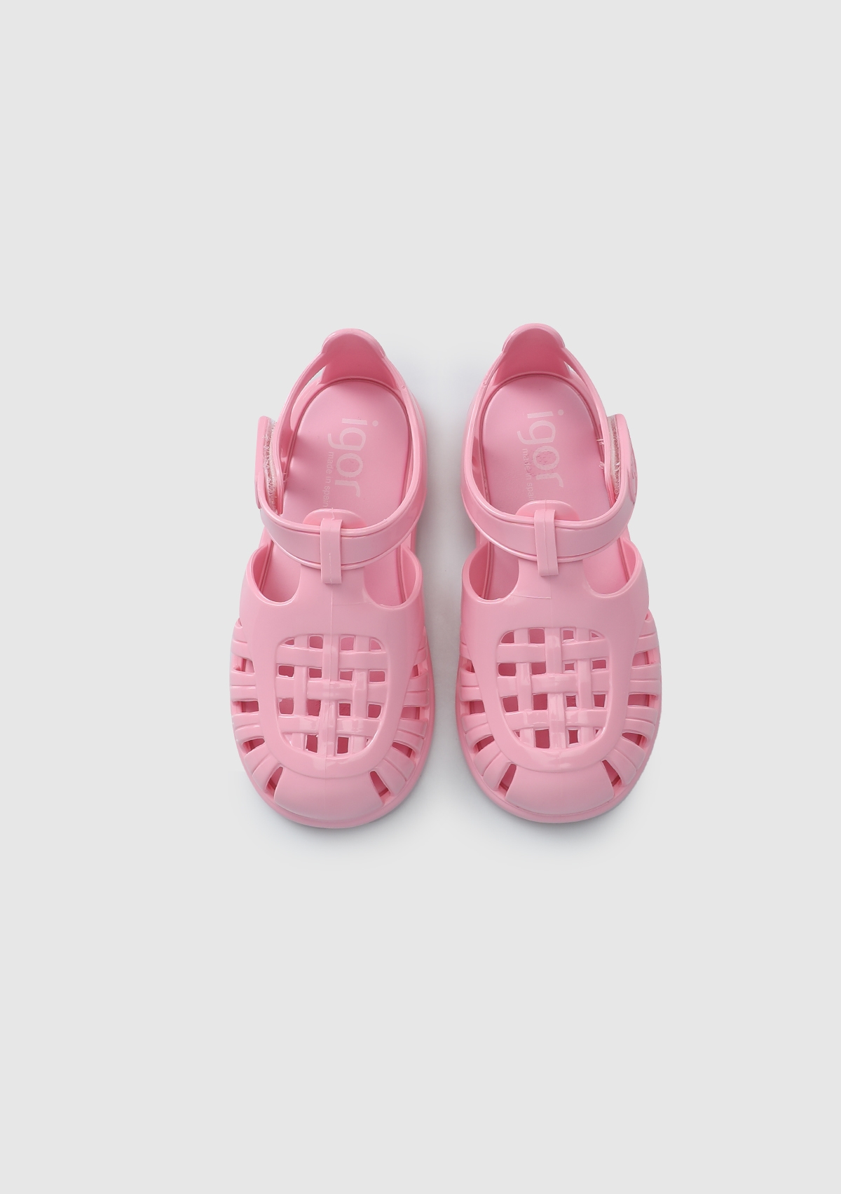 Pembe Kız Çocuk Düz Sandalet