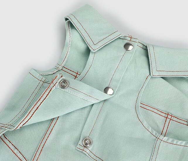 Mint  Provoq K0098 Kostüm Denim Mint
