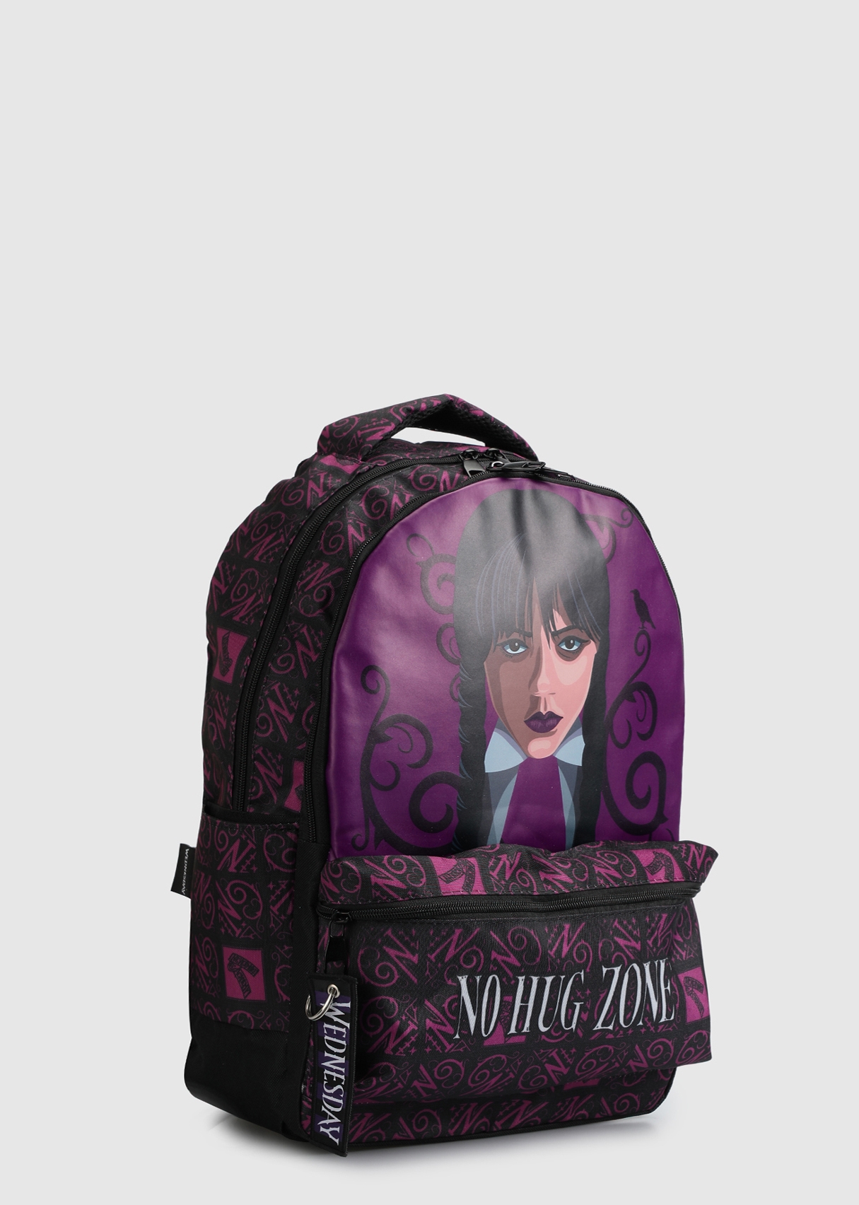 Siyah  WEDNESDAY 2413 WEDNESDAY OKUL ÇANTASI 