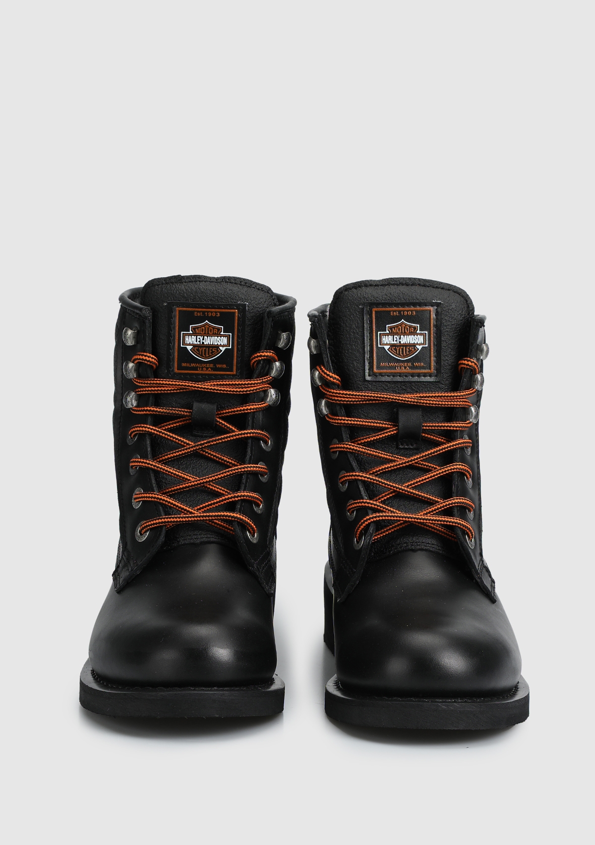 Harley Davidson 025M100699 NEW WORKER MID BLACK // YAĞLI DERİ
