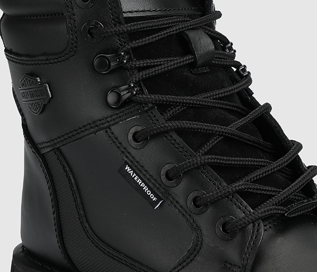 Harley Davidson 025M100725 PUTNAM WP-B BLACK // DERİ