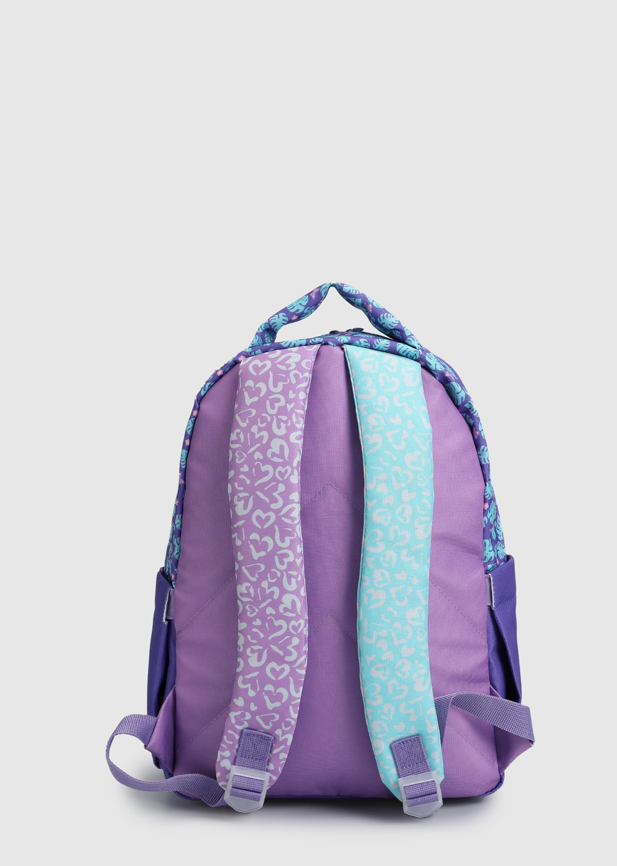 Mor  Kaukko Kids L5144 Cute Face Tiger Mor Sırt Çantası