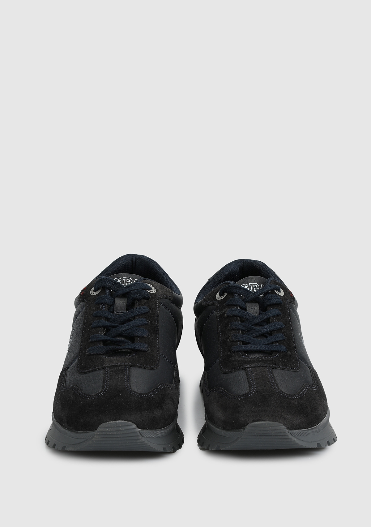 Sheven Lacivert Deri Erkek Sneaker