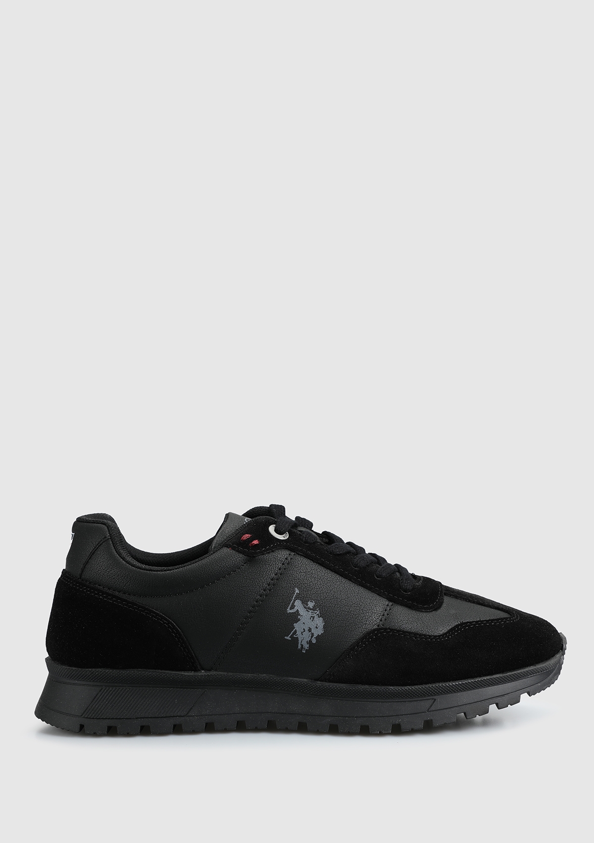 Sheven Siyah Deri Erkek Sneaker