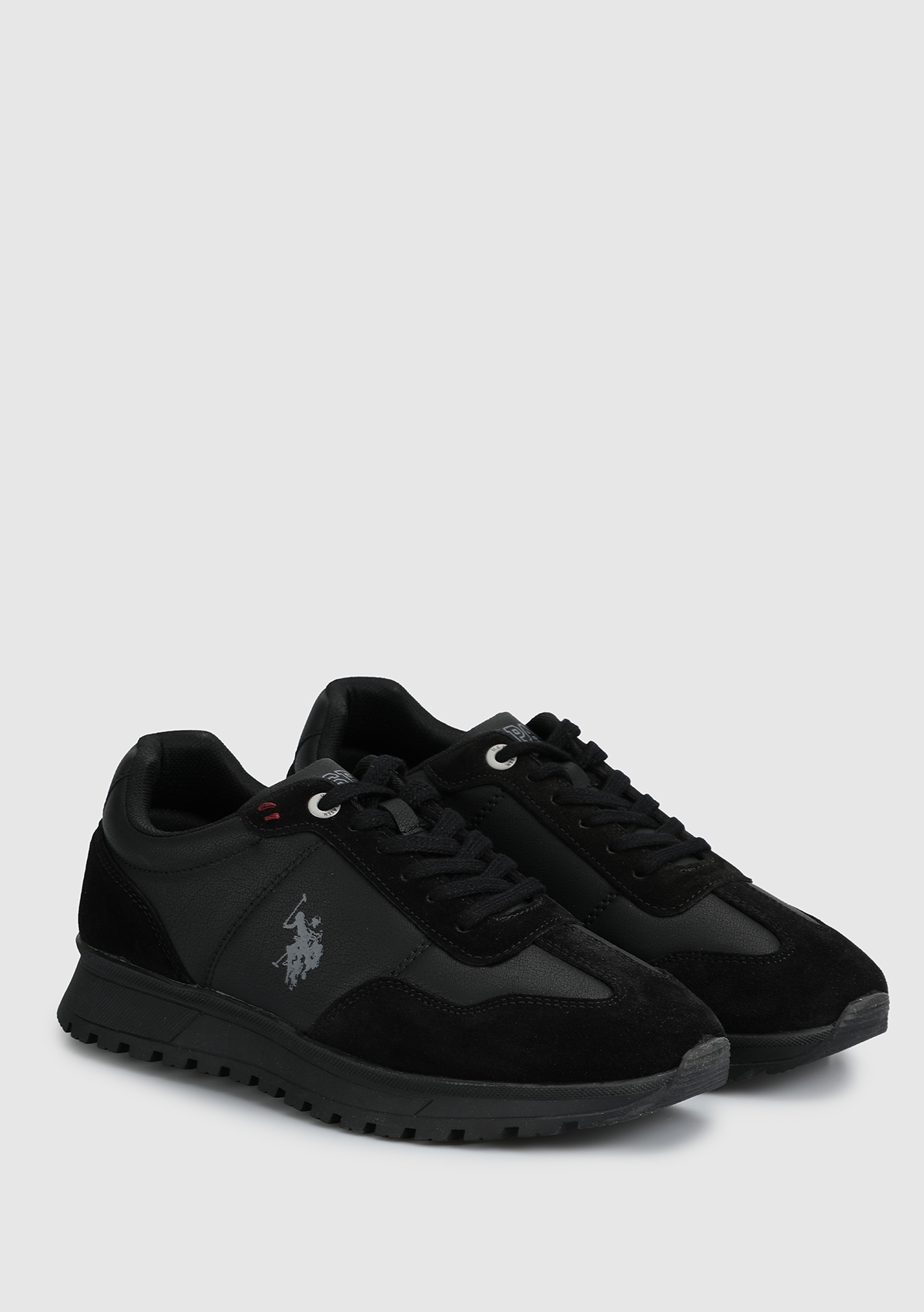 Sheven Siyah Deri Erkek Sneaker