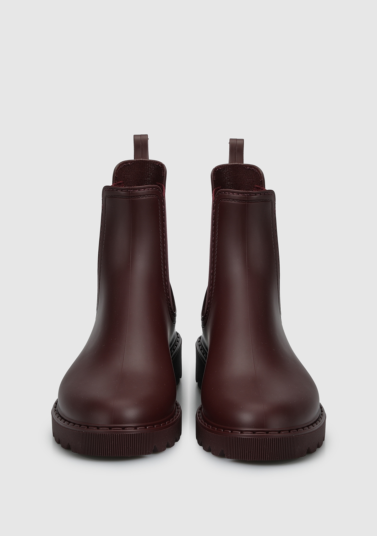 Bordo Kadın Yağmur Botu