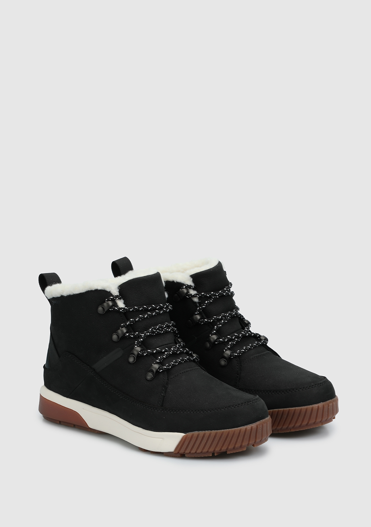 Sierra Mid Lace Siyah Kadın Outdoor Bot NF0A4T3XR0G1