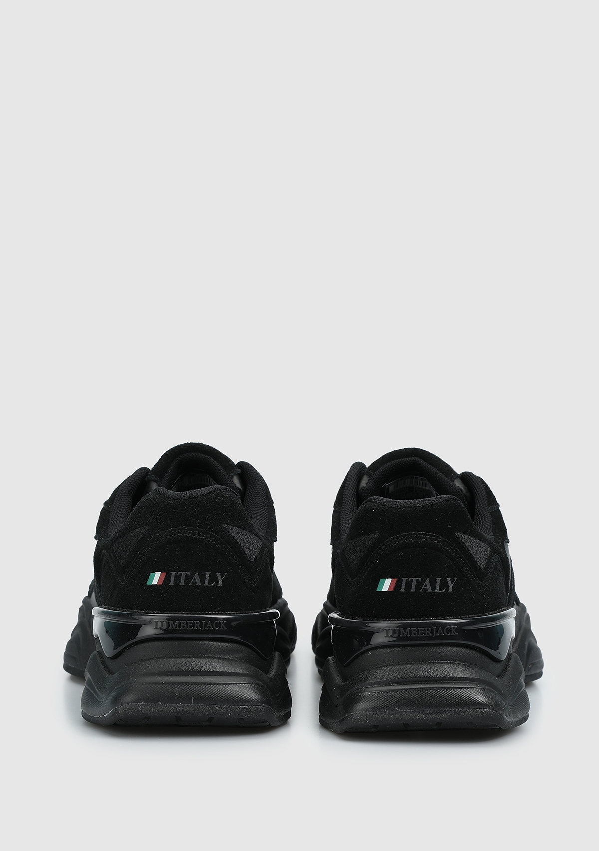 Madax Siyah Deri Erkek Sneaker