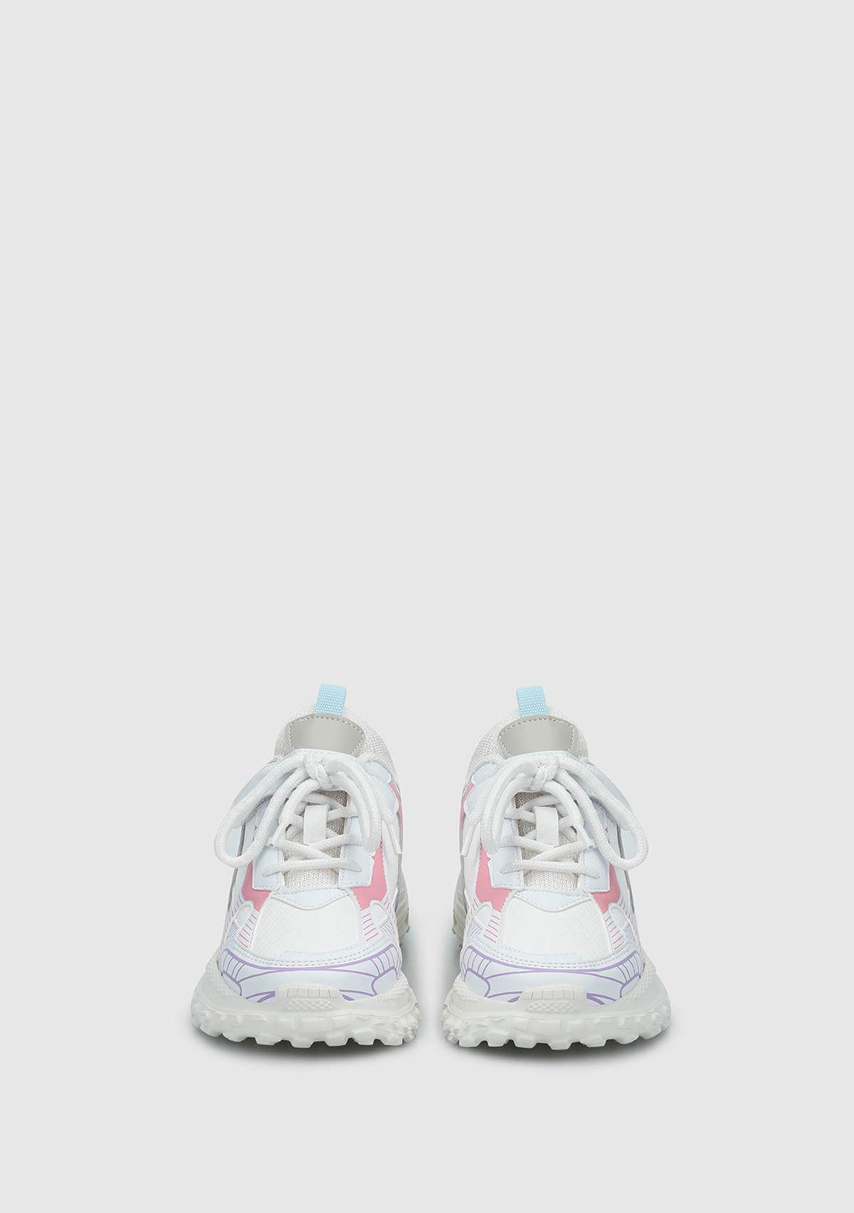 Beyaz Kız Çocuk Sneaker