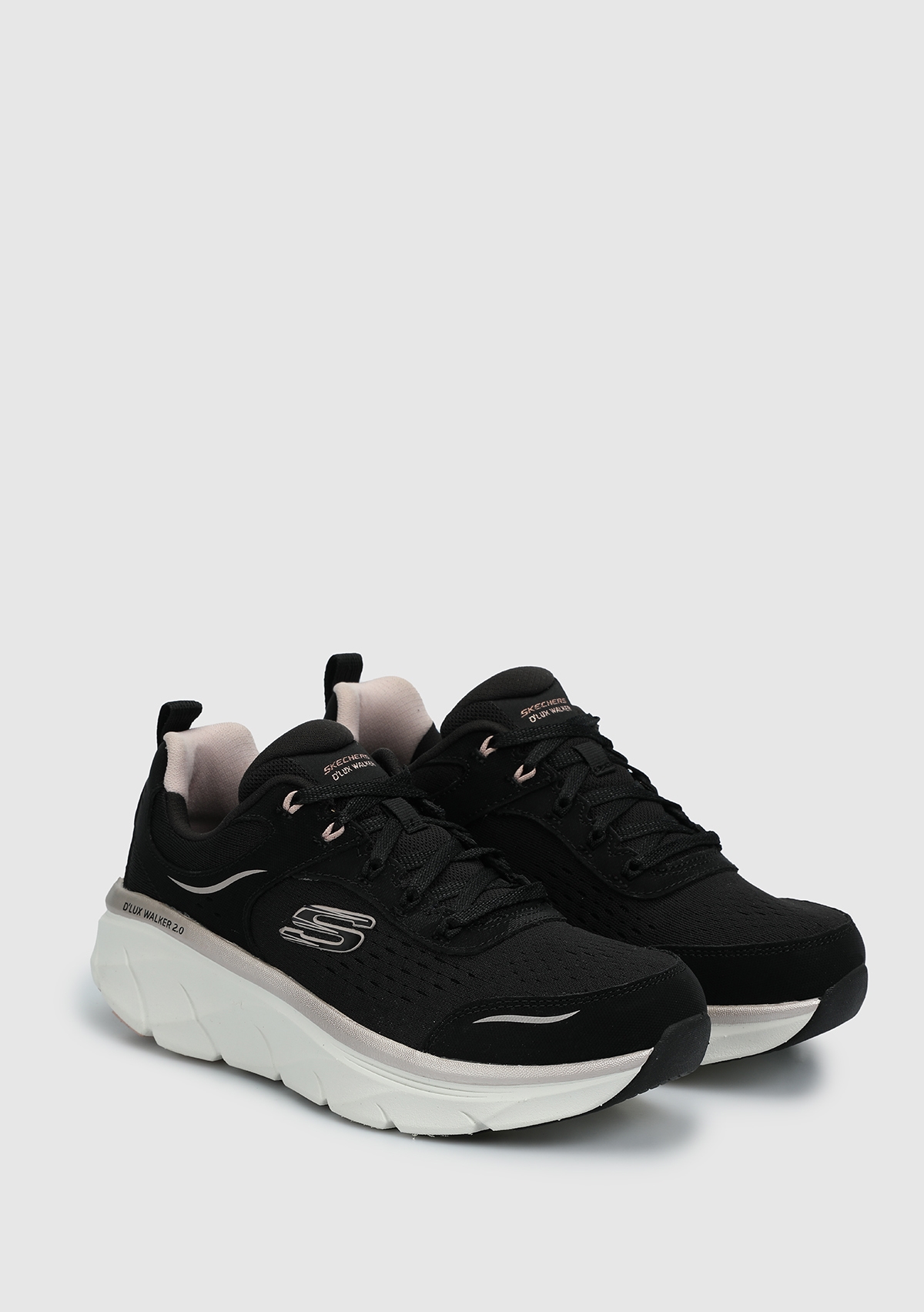Bkrg D'Lux Walker 2.0 - Gradient Glam Siyah Kadın Spor Ayakkabısı 150103 
