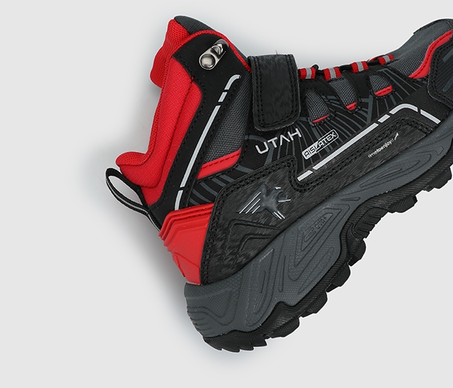 Utah Jr 2401 Black Red Siyah Unisex Spor Ayakkabısı Jutahw2401V 