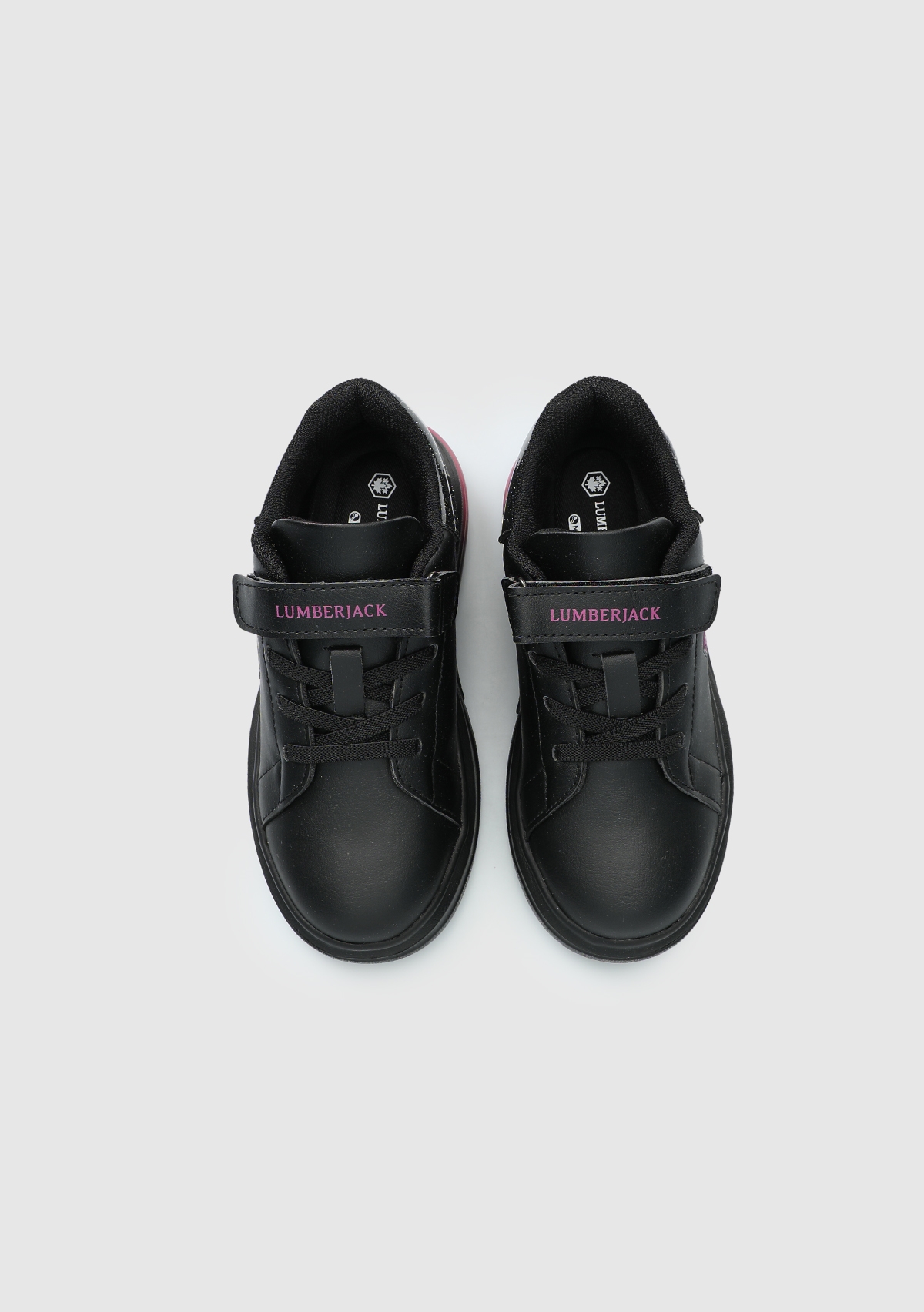 Poli Siyah Kız Çocuk Sneaker