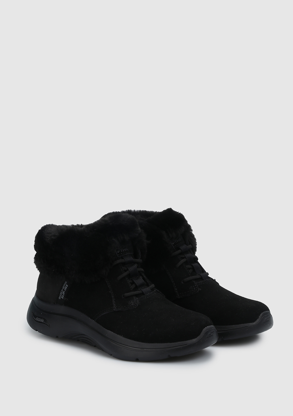 Bbk Go Walk Arch Fit 2.0 Boot - Cozy Rereat Siyah Kadın Outdoor Bot 144570 