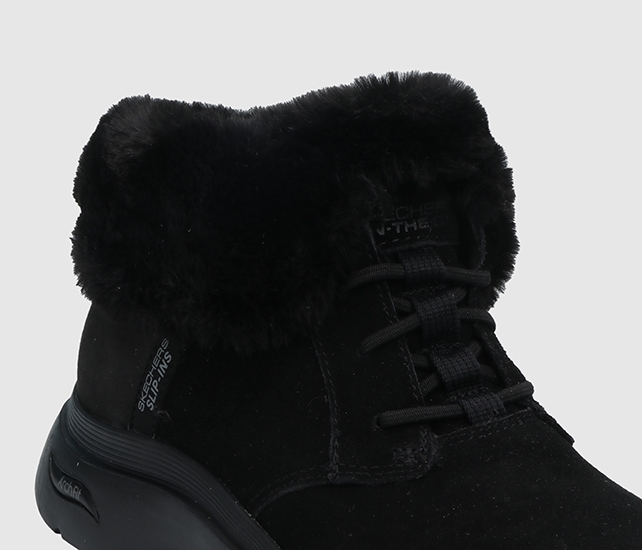 Bbk Go Walk Arch Fit 2.0 Boot - Cozy Rereat Siyah Kadın Outdoor Bot 144570 
