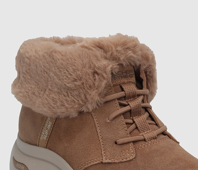 Brn Go Walk Arch Fit 2.0 Boot - Cozy Rereat Kahve Kadın Outdoor Bot 144570 
