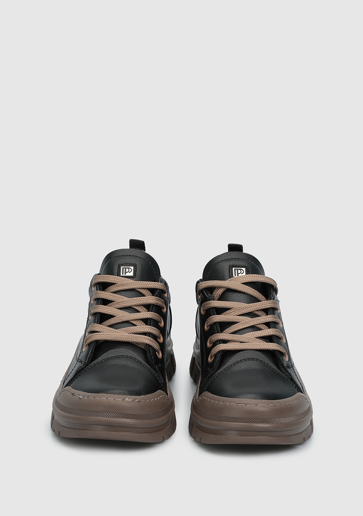 Siyah-Kahve Kadın Ayakkabı