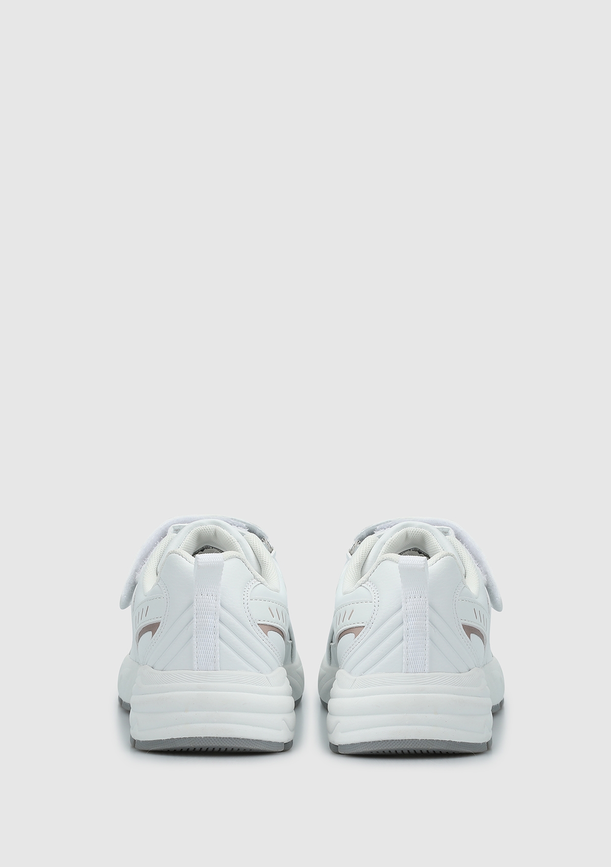 Pol Beyaz Kız Çocuk Sneaker