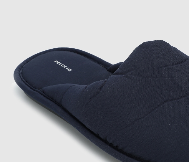 Lacivert Erkek Ev Terliği