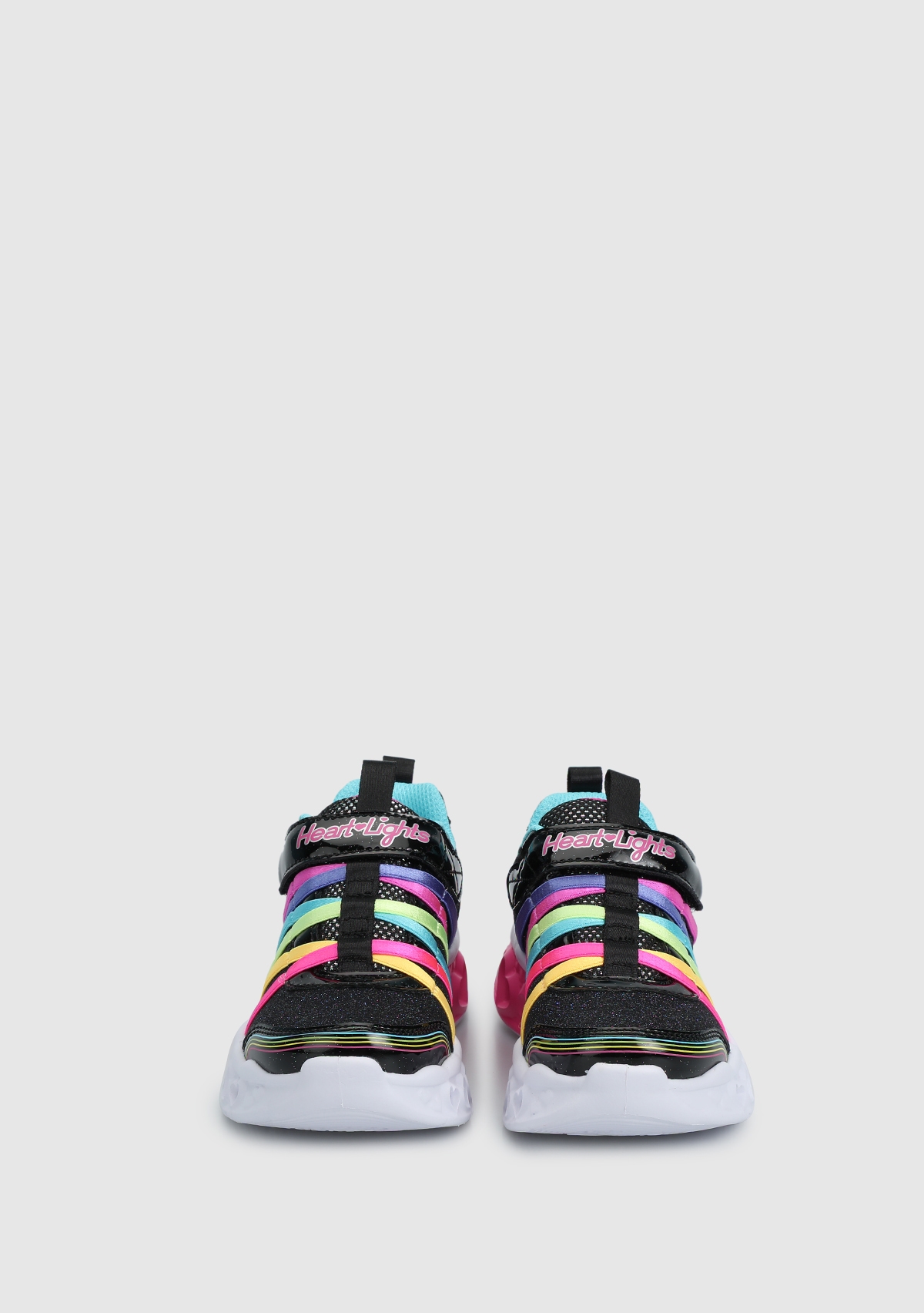 Bkmt Flutter Heart Lights  -  Rainbow Bestie Siyah Kız Çocuk Spor Ayakkabısı 303252L 