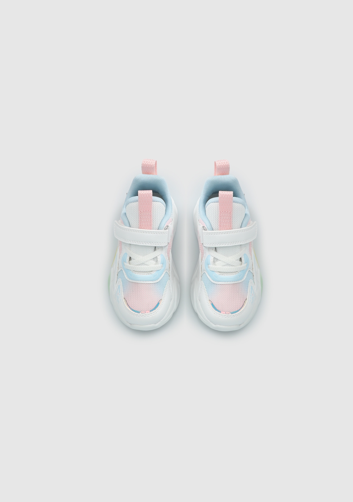 Beyaz-Pembe Kız Çocuk Sneaker