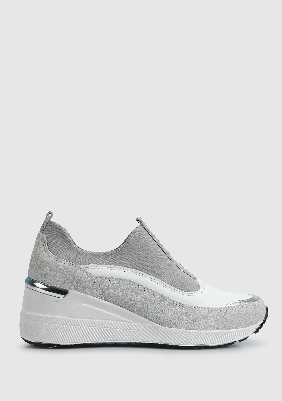 Beyaz Deri Kadın Sneaker