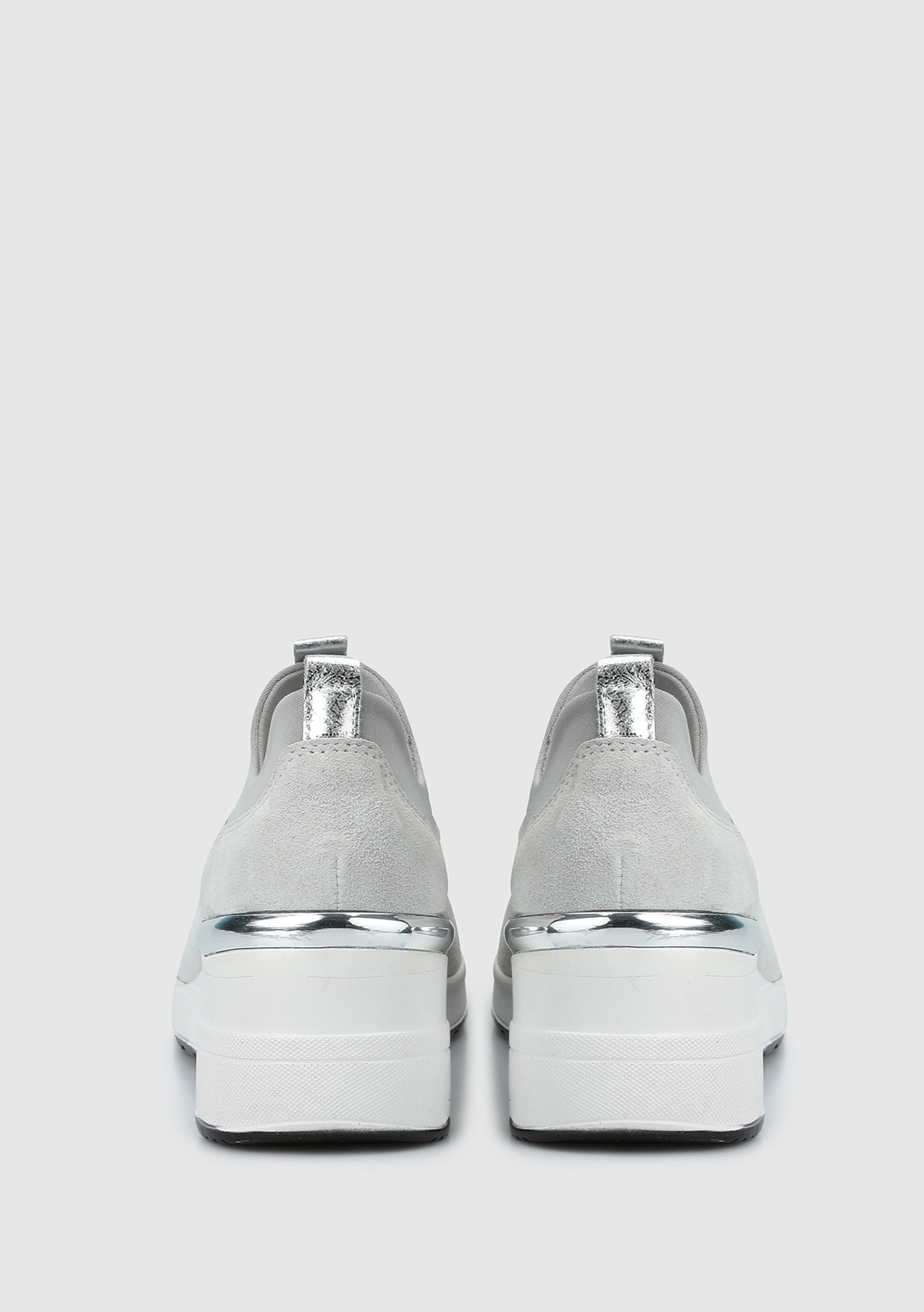 Beyaz Deri Kadın Sneaker
