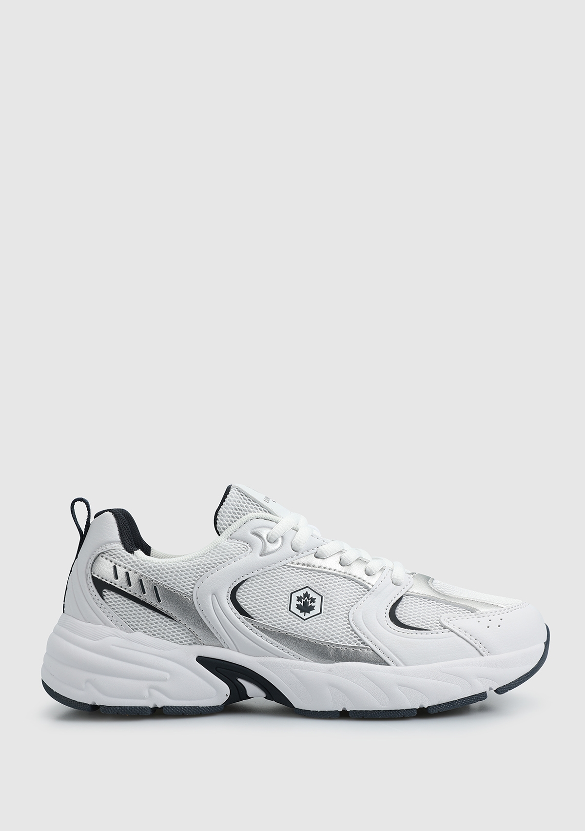 Pol Beyaz Deri Kadın Sneaker