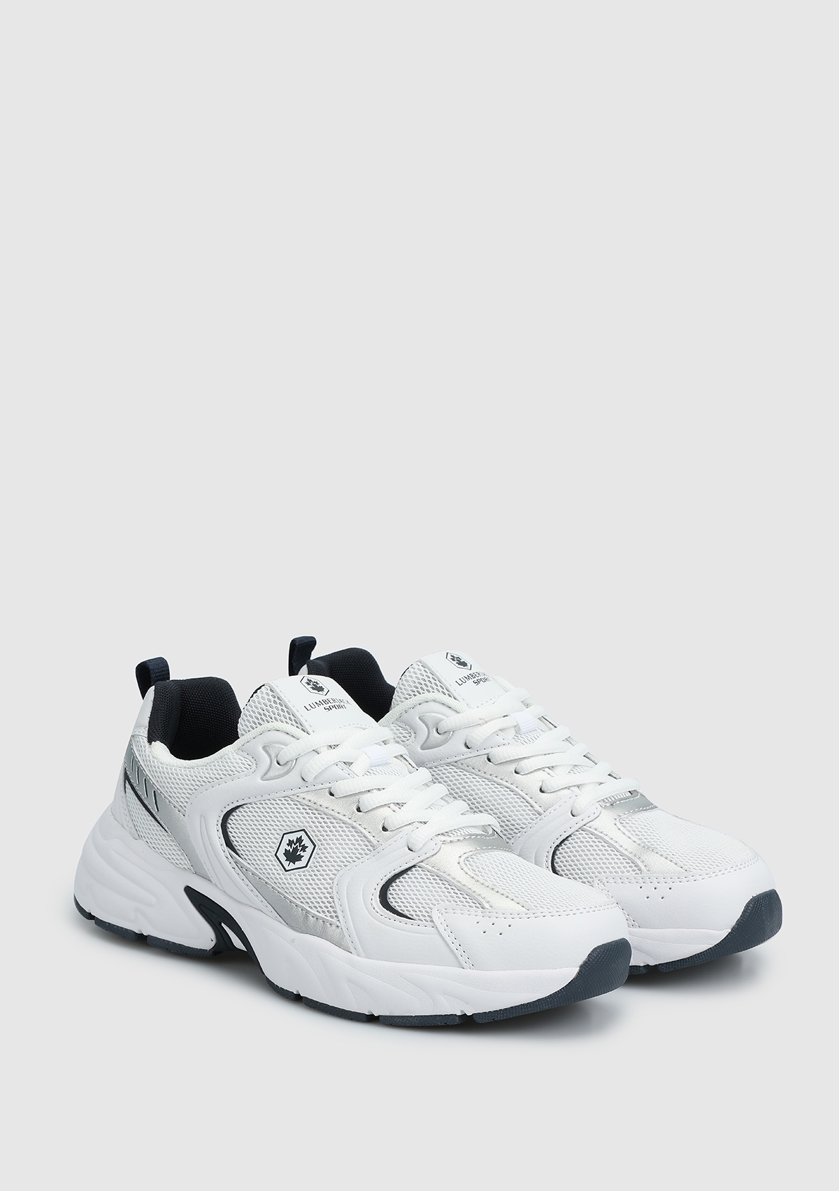 Pol Beyaz Deri Kadın Sneaker