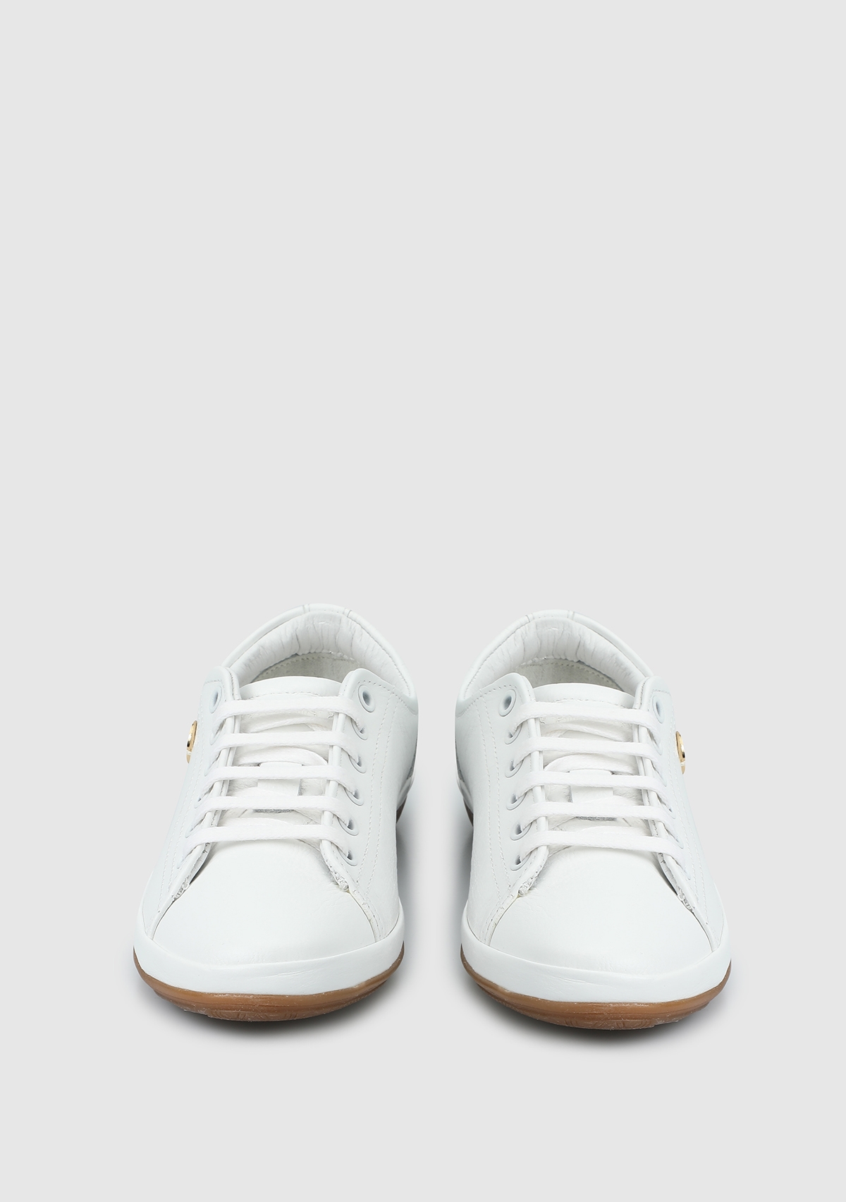 Jojo Beyaz Deri Kadın Sneaker