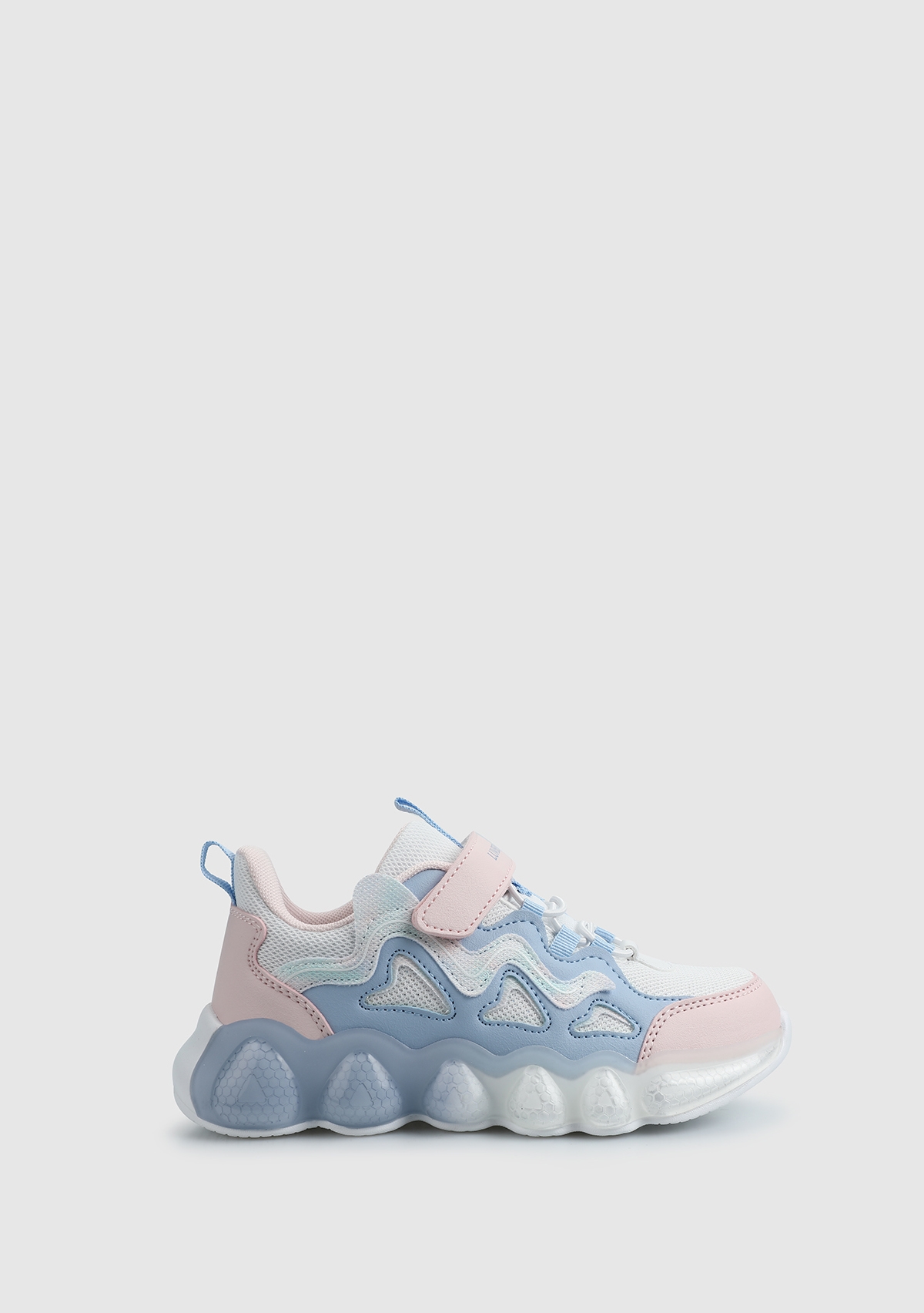 Grande Beyaz Deri Kız Çocuk Sneaker