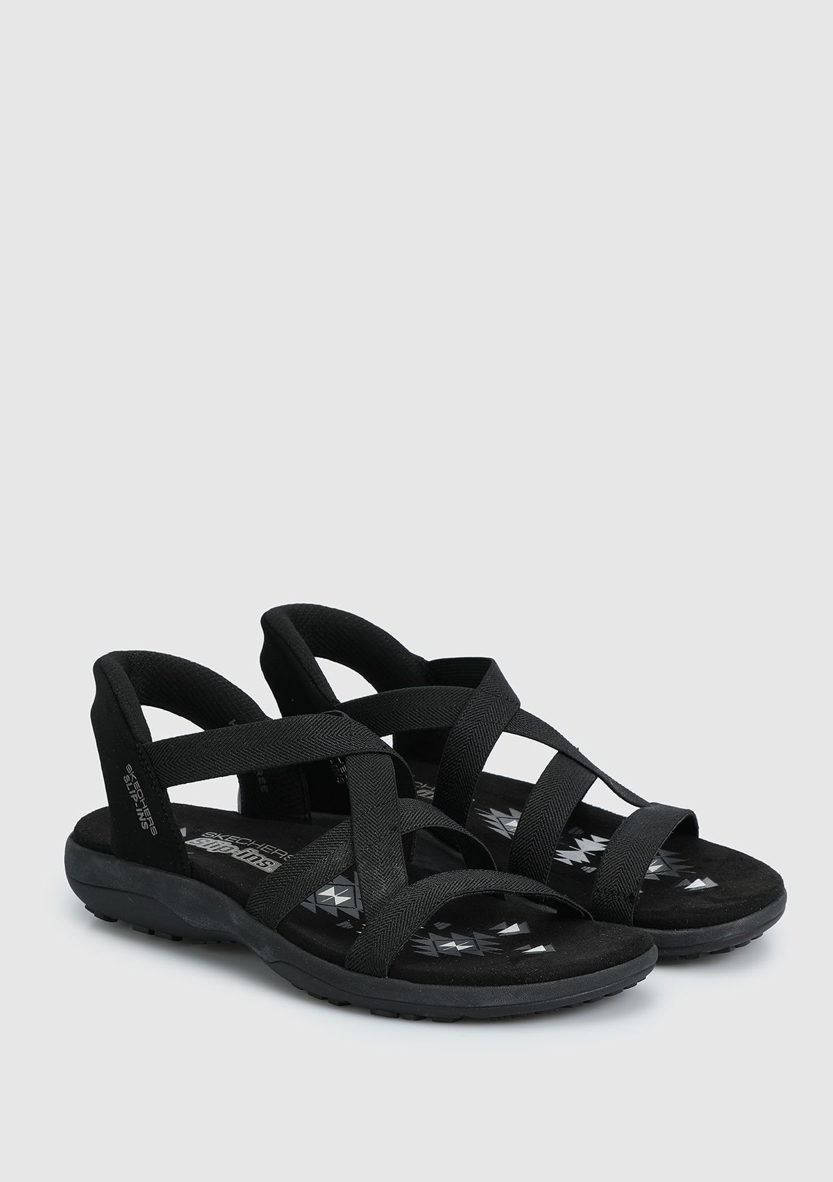 Bbk Reggae Slım - Stretch Flex Siyah Kadın Sneaker 163460 