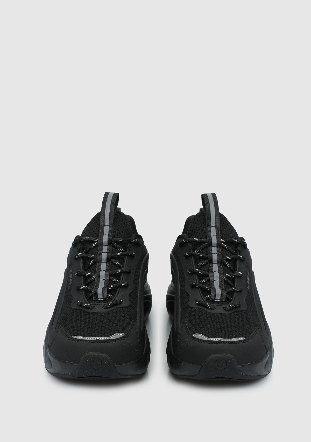 Kado Siyah Deri Erkek Sneaker