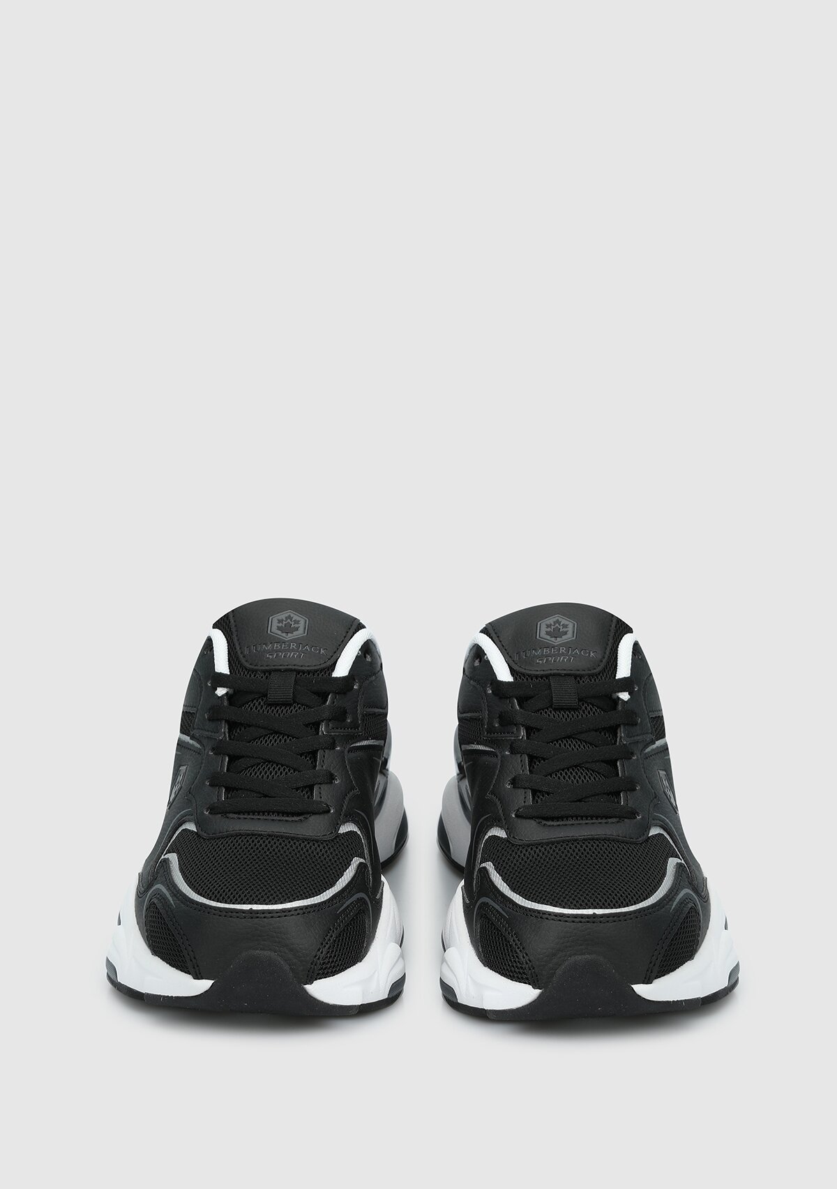 Madax Siyah Deri Erkek Sneaker