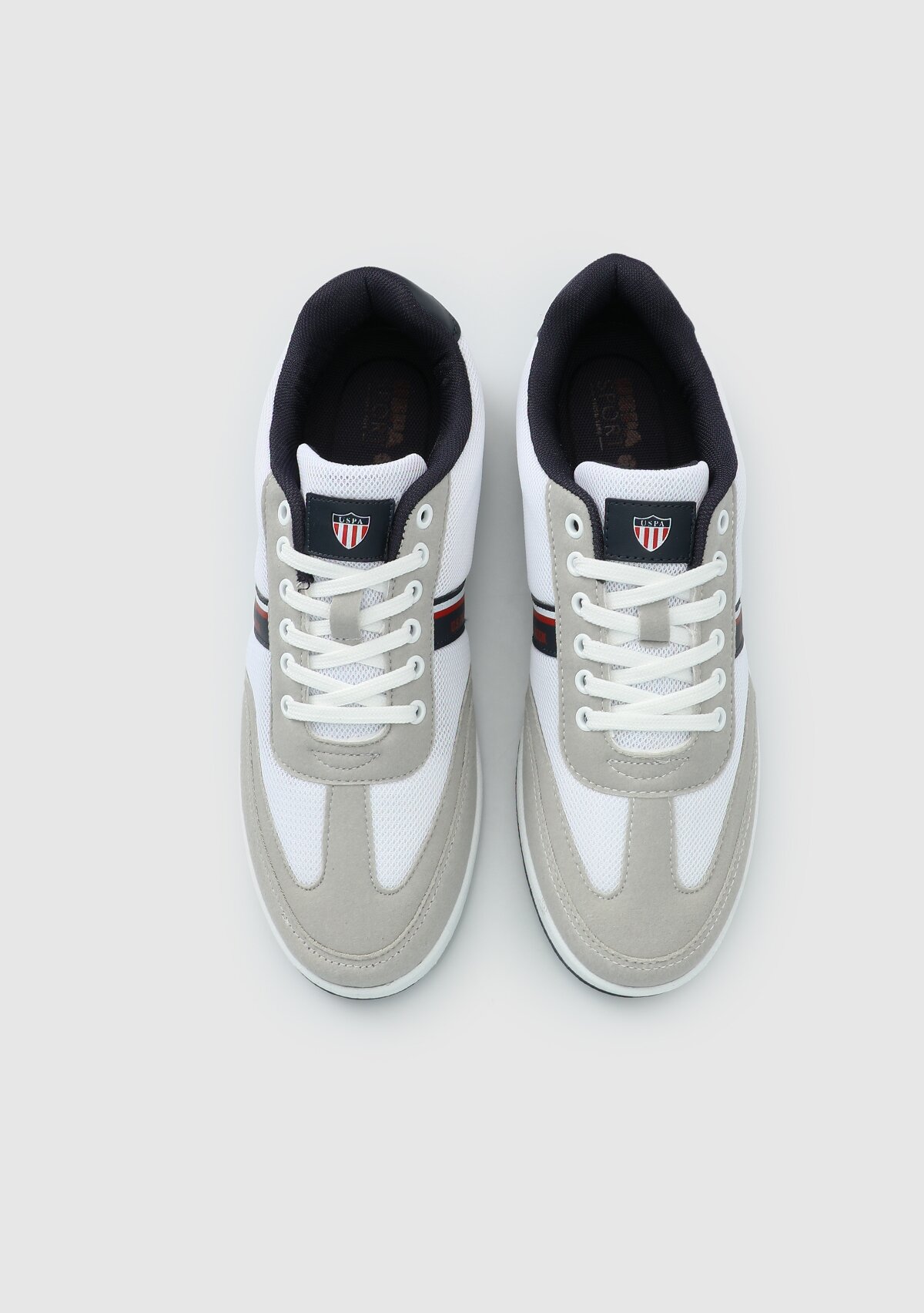 Kares Beyaz Erkek Sneaker