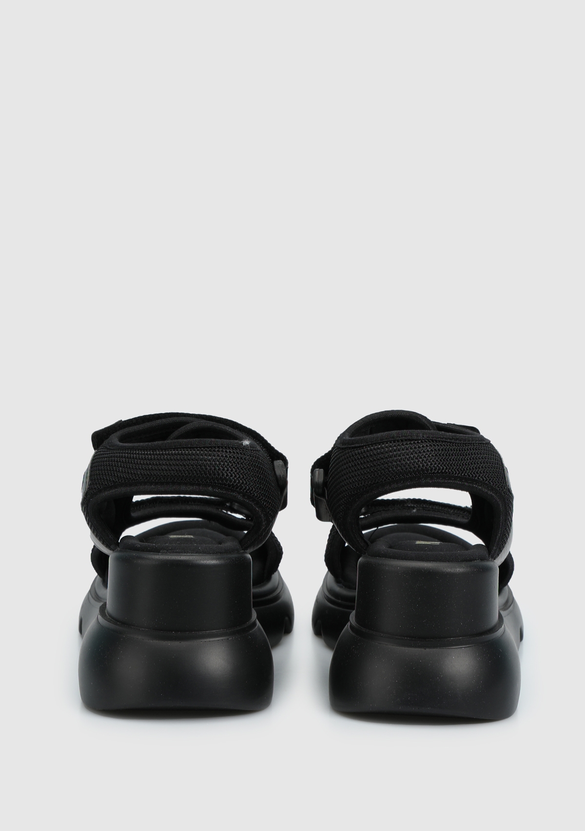 Siyah Kadın Topuklu Sandalet