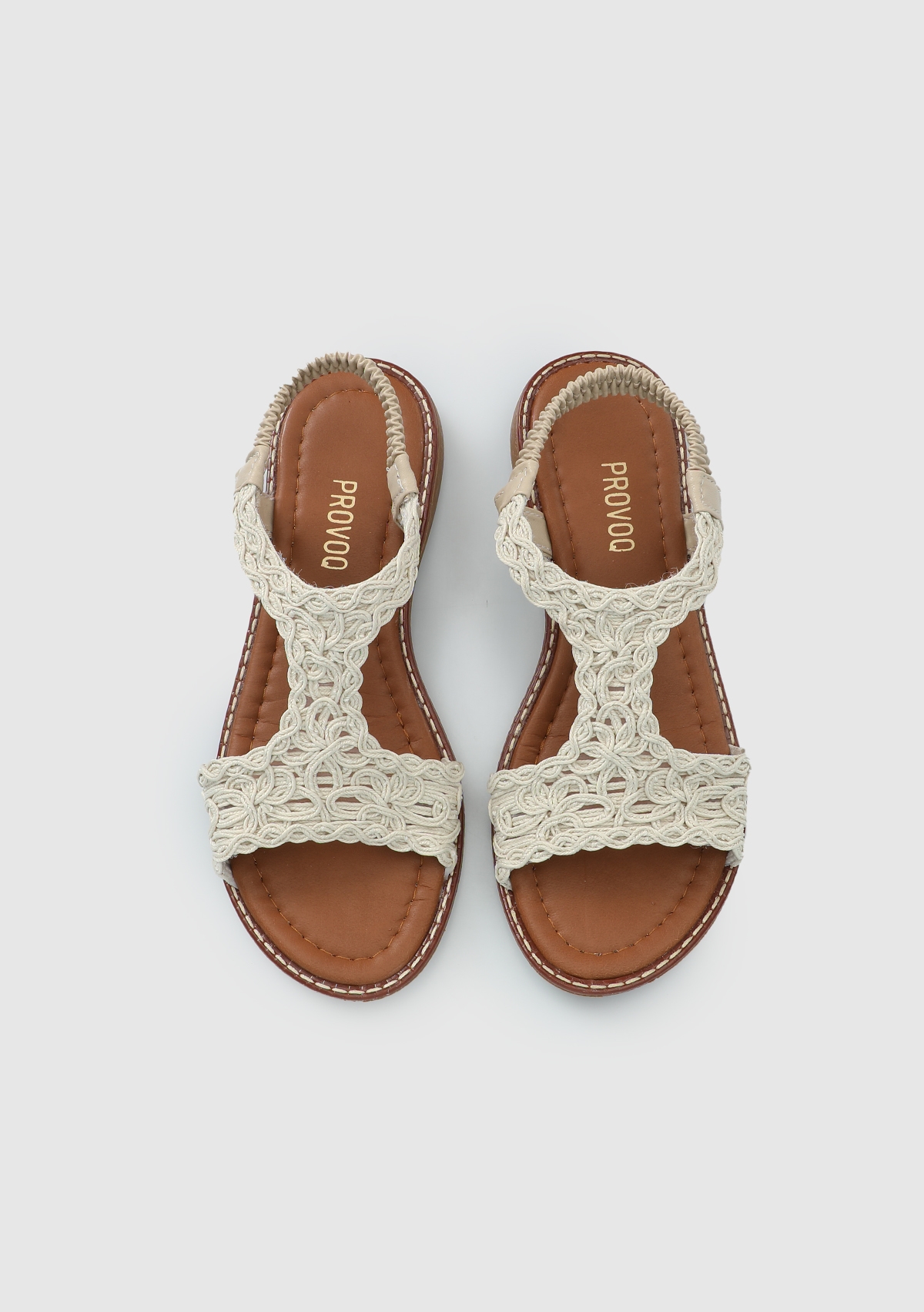 Ten Kadın Düz Sandalet