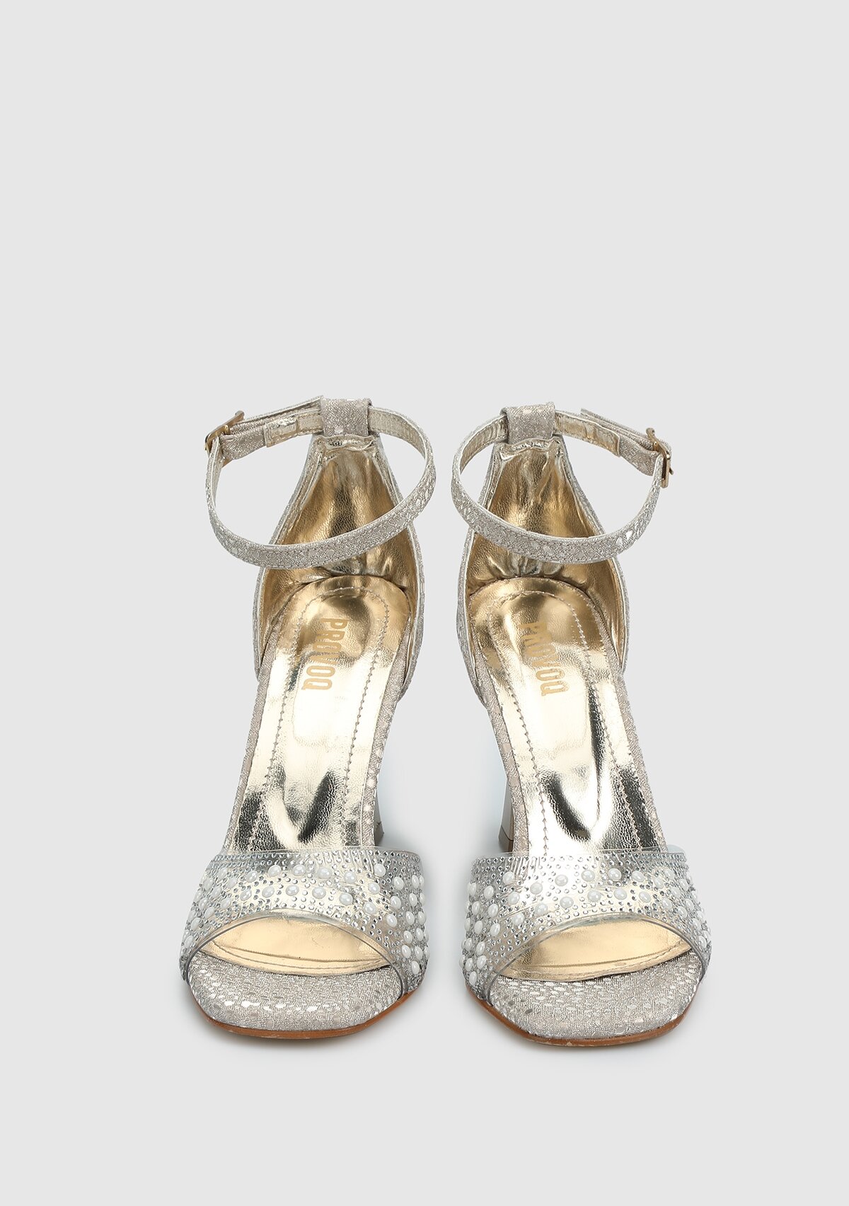 Altın Kadın Ayakkabı