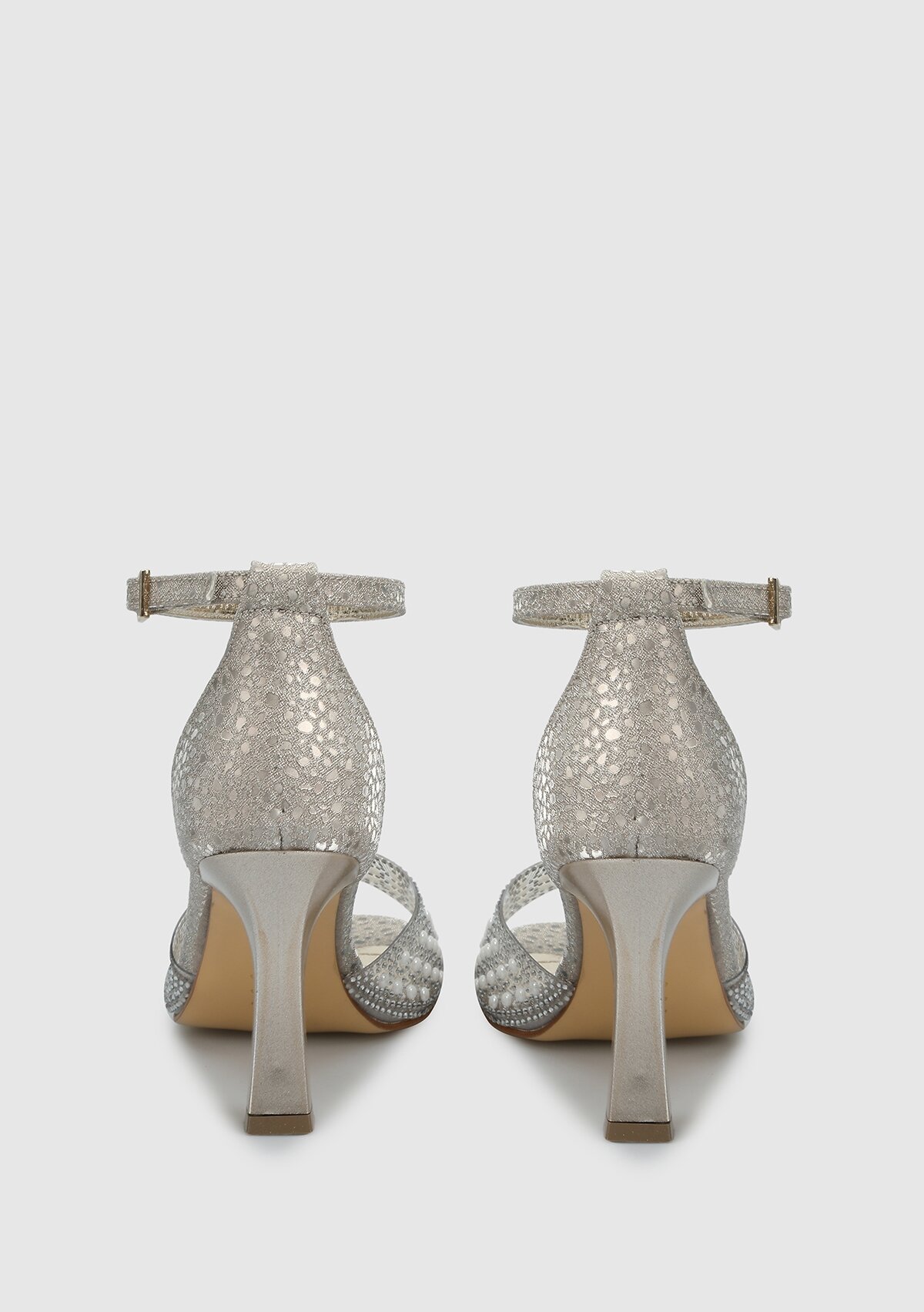 Altın Kadın Ayakkabı