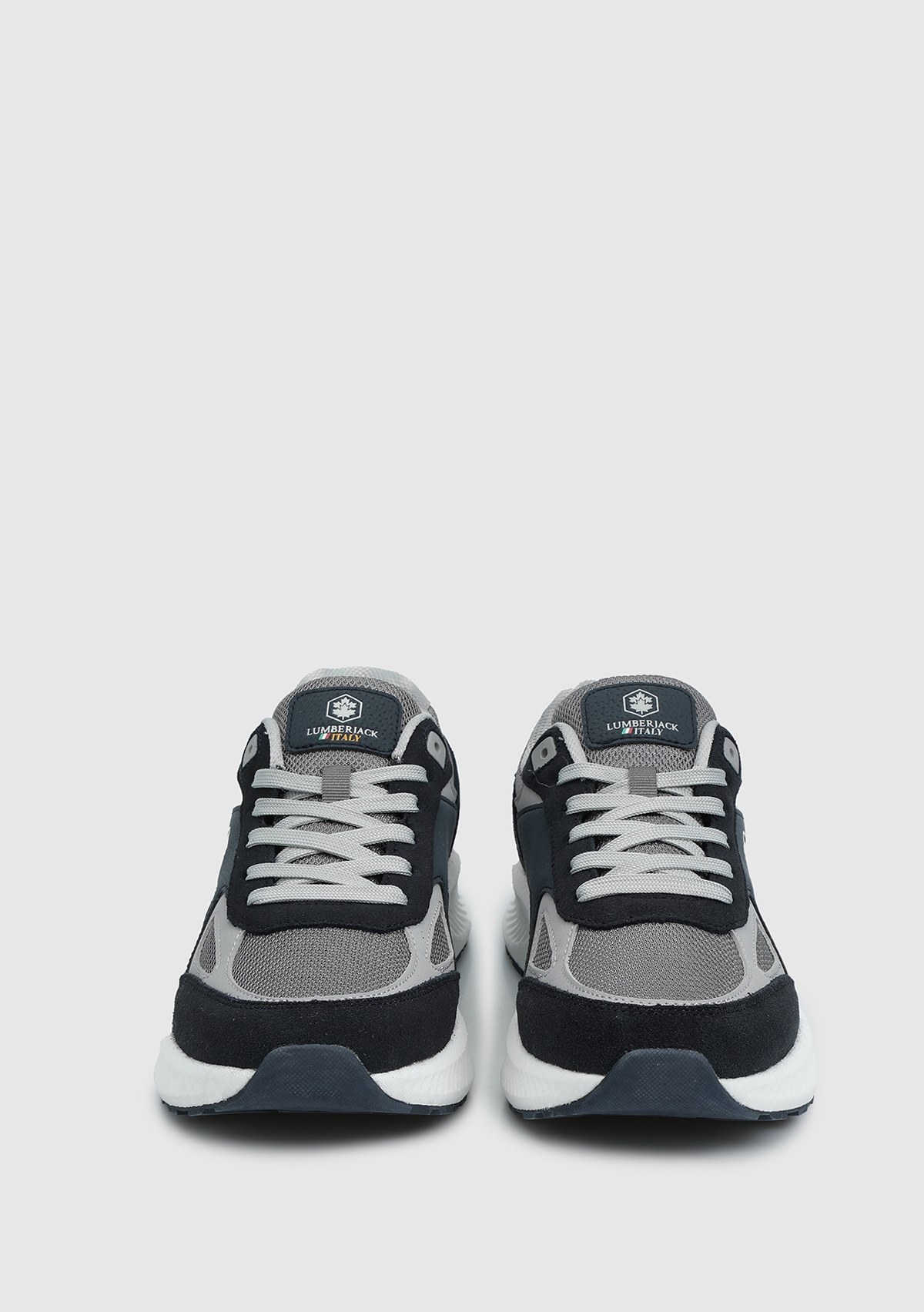 Street Lacivert Deri Erkek Sneaker