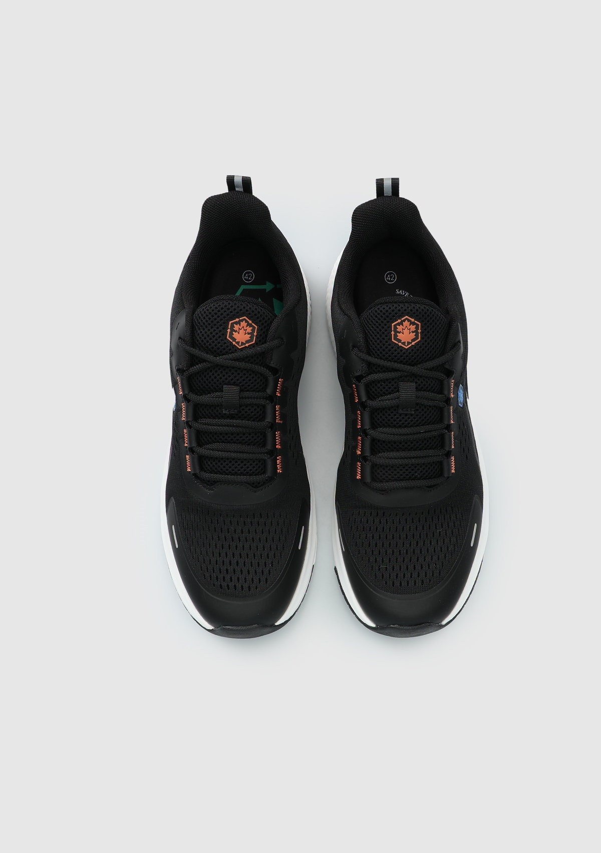 Toliver Siyah Deri Erkek Sneaker