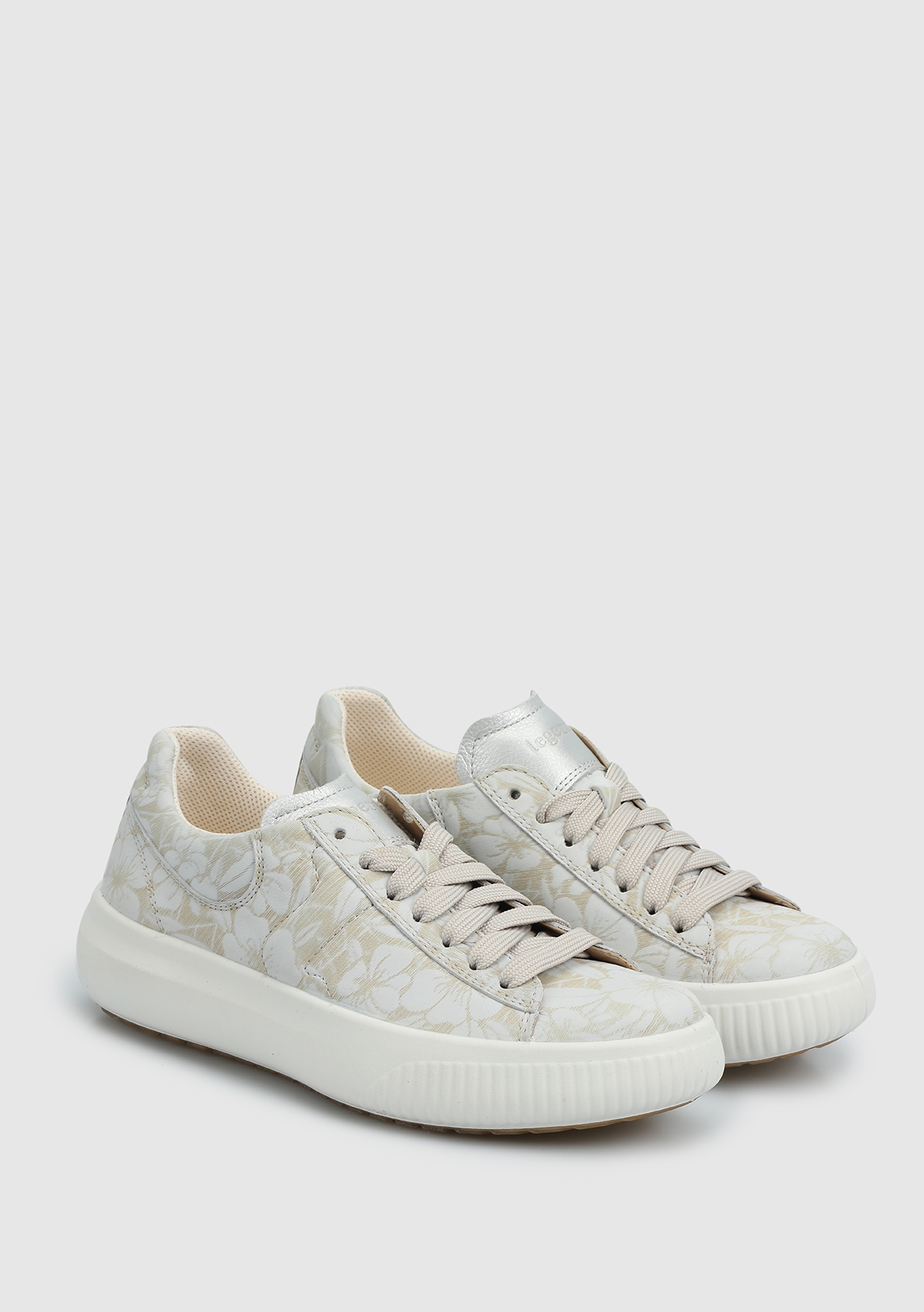 Beyaz Deri Kadın Sneaker