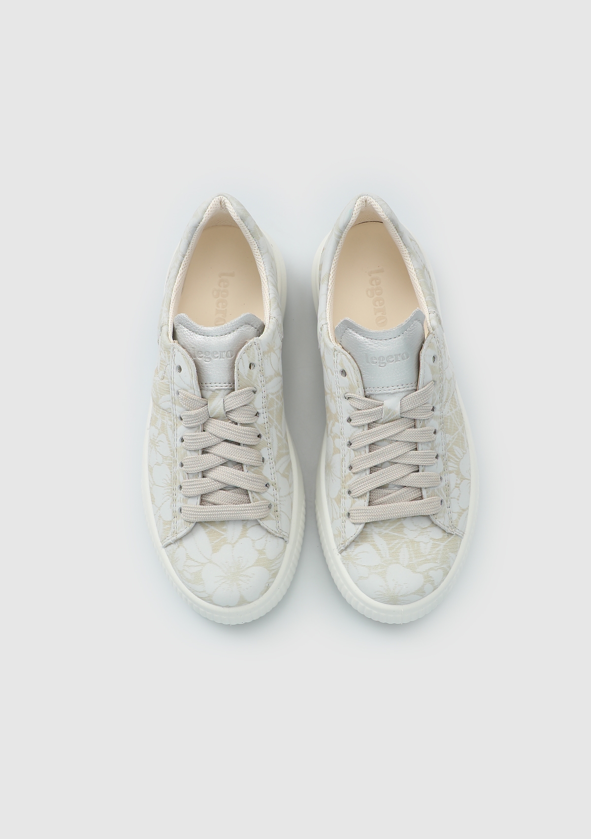 Beyaz Deri Kadın Sneaker