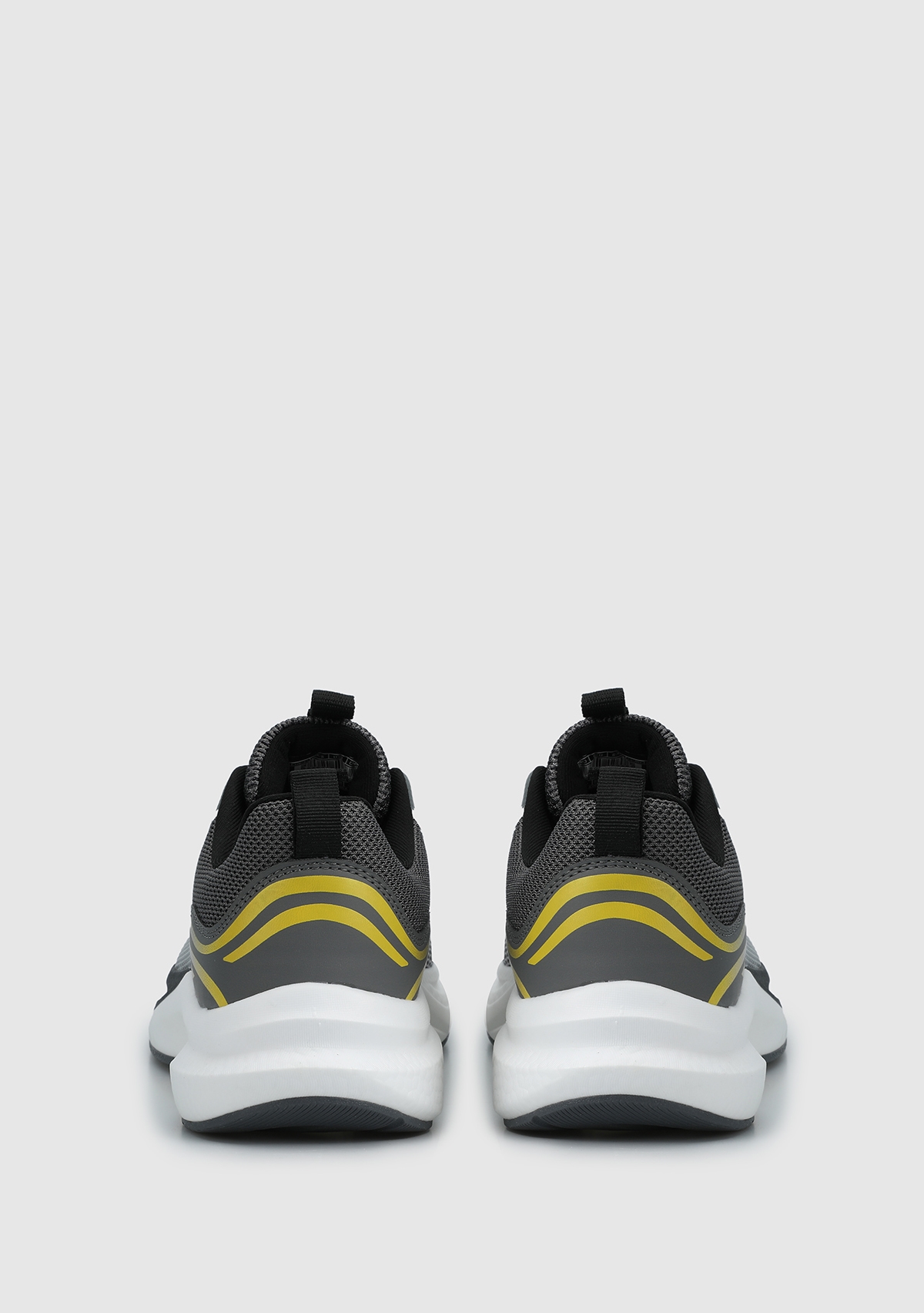 Pump Gri Deri Erkek Sneaker