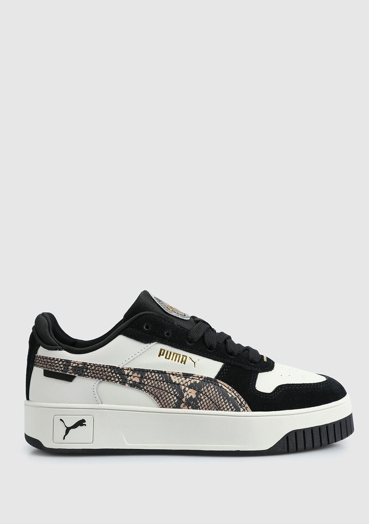 Carina Street Snake Chic Gri Kadın Sneaker 40161102 