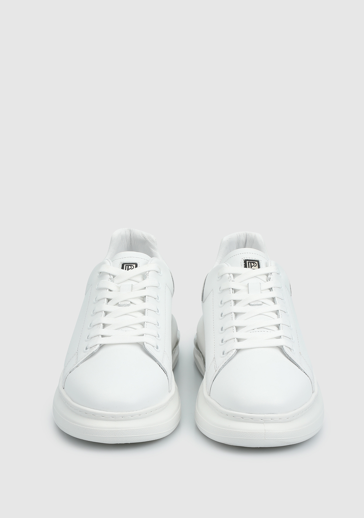 Beyaz Deri Erkek Sneaker