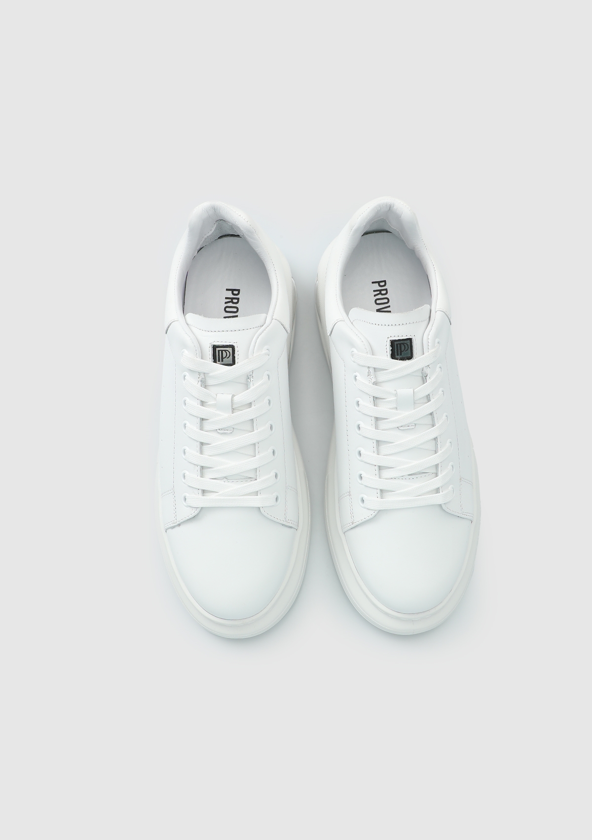 Beyaz Deri Erkek Sneaker