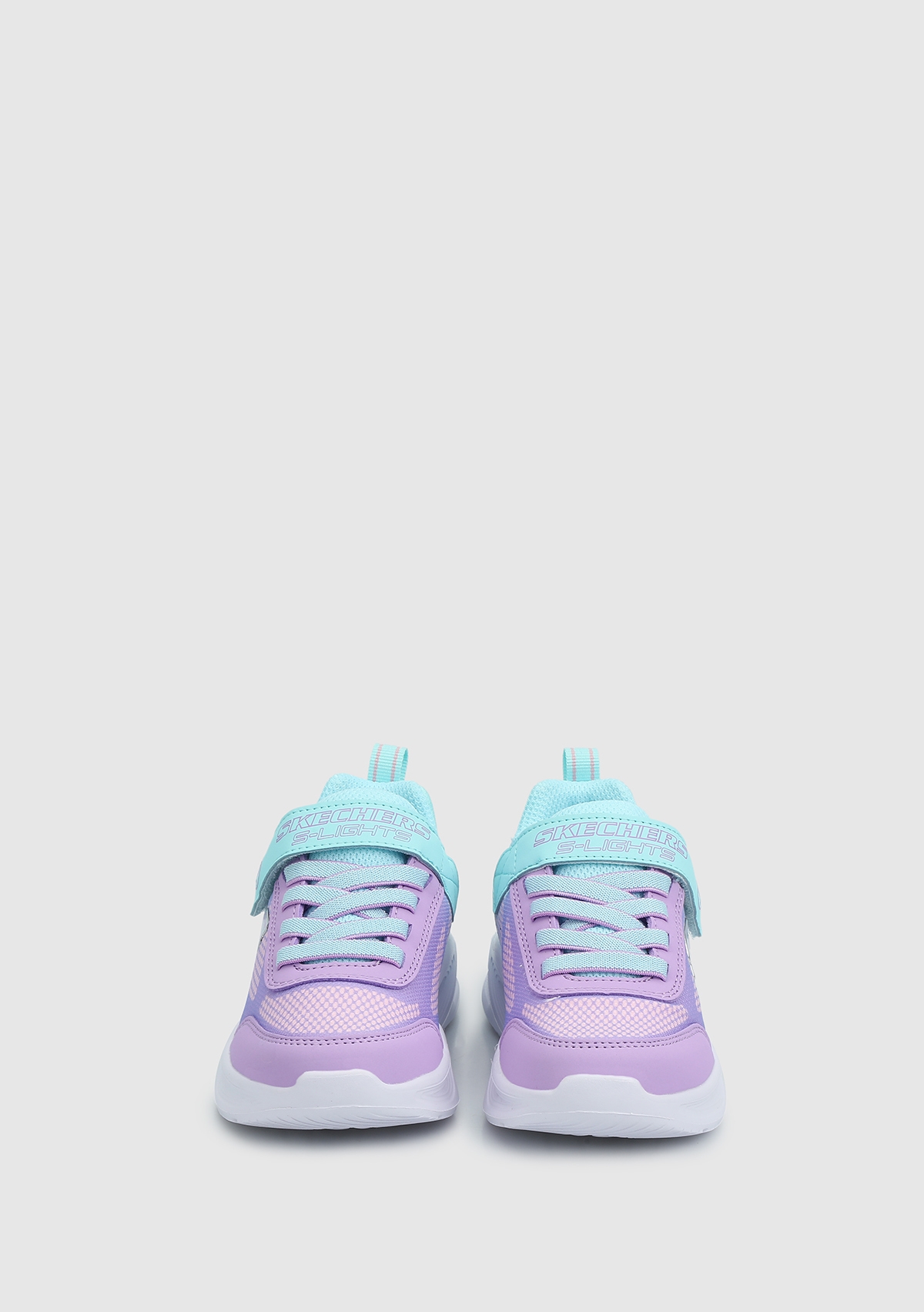 Tqlv Skechers Sola Glow - Ombre Deluxe Lila Kız Çocuk Spor Ayakkabısı 303714L 