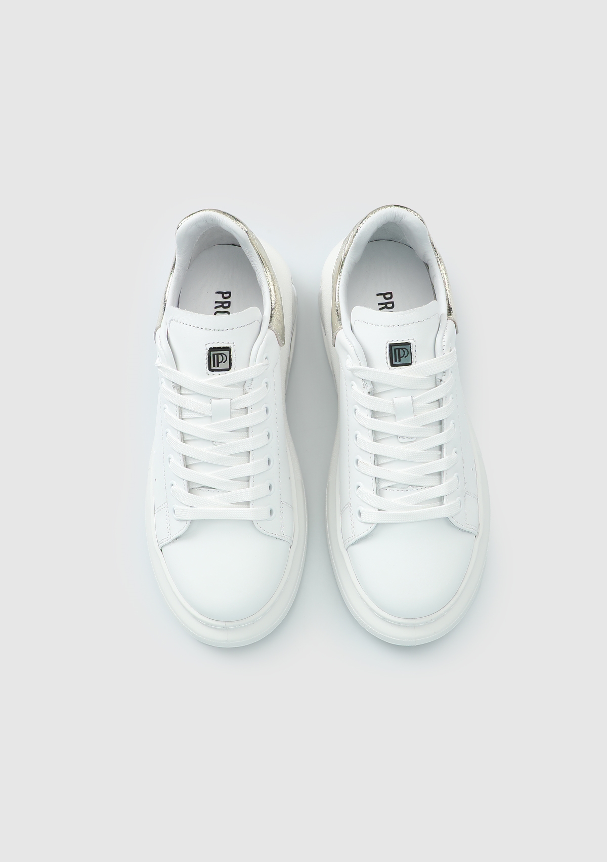 Beyaz Deri Kadın Sneaker